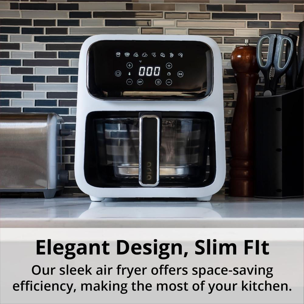 Freidora De Aire Aria De 5 Cuartos 8 Preajustes De Cocina Con Cesta De img #5