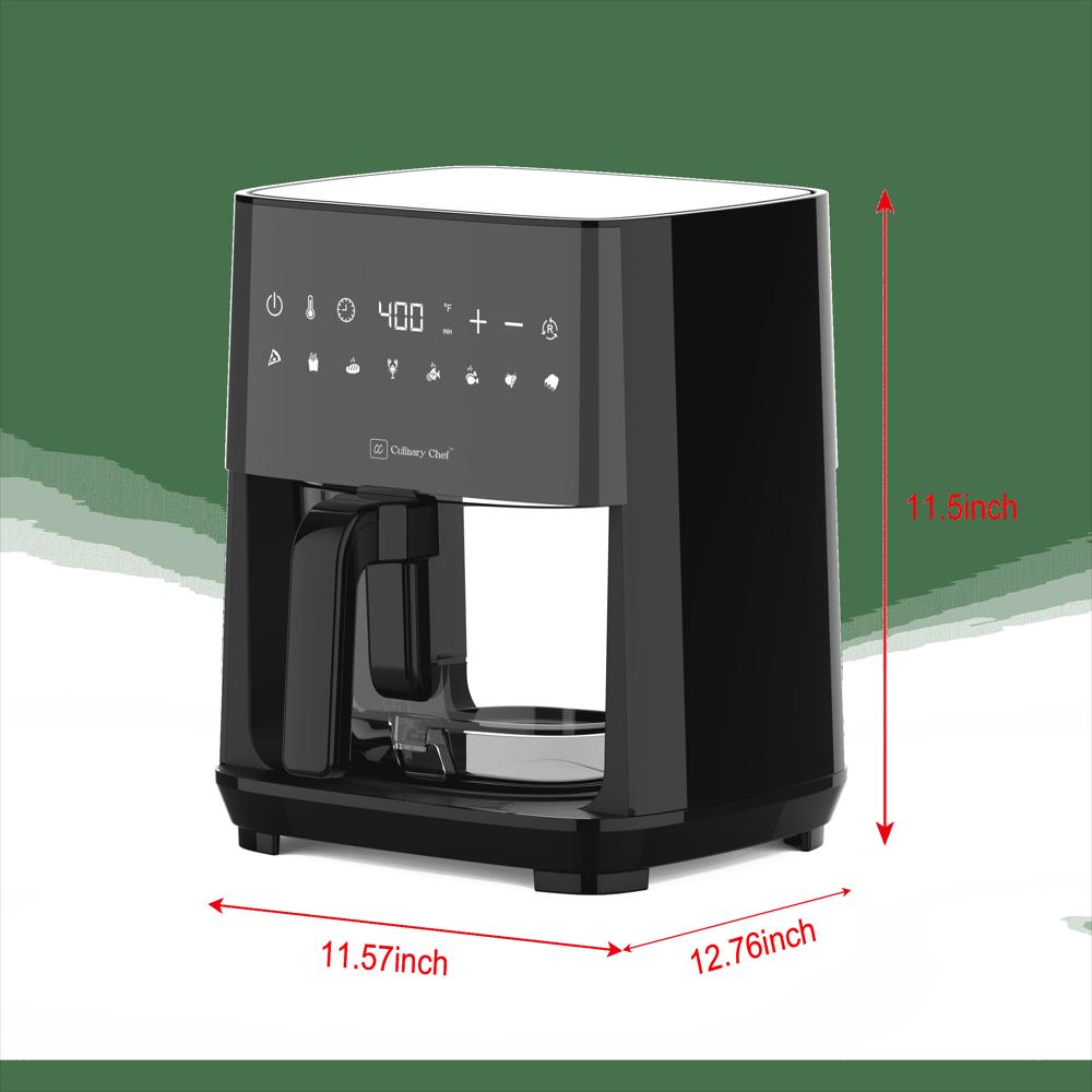 Freidora De Aire Culinary Chef 4.54 Cuartos Con Pantalla img #4