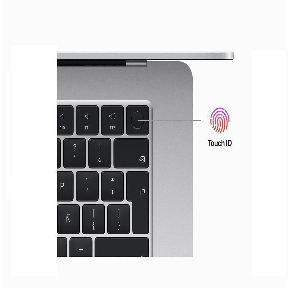 Macbook Air 15 Plateado 8Gb 512Gb Ssd M2 Teclado Español img #4