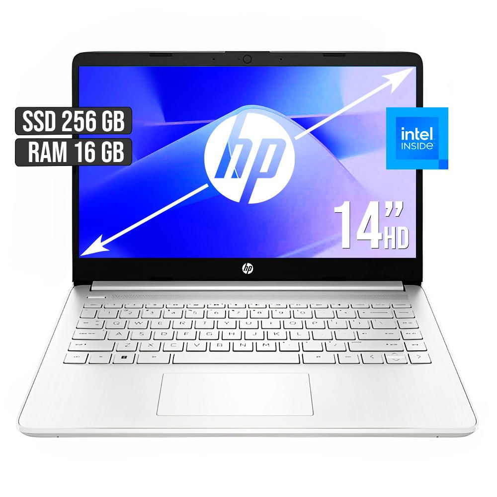 Portatil Hp Intel Dual Core Ssd 256Gb Ram 16Gb Led 14 Hd img #1