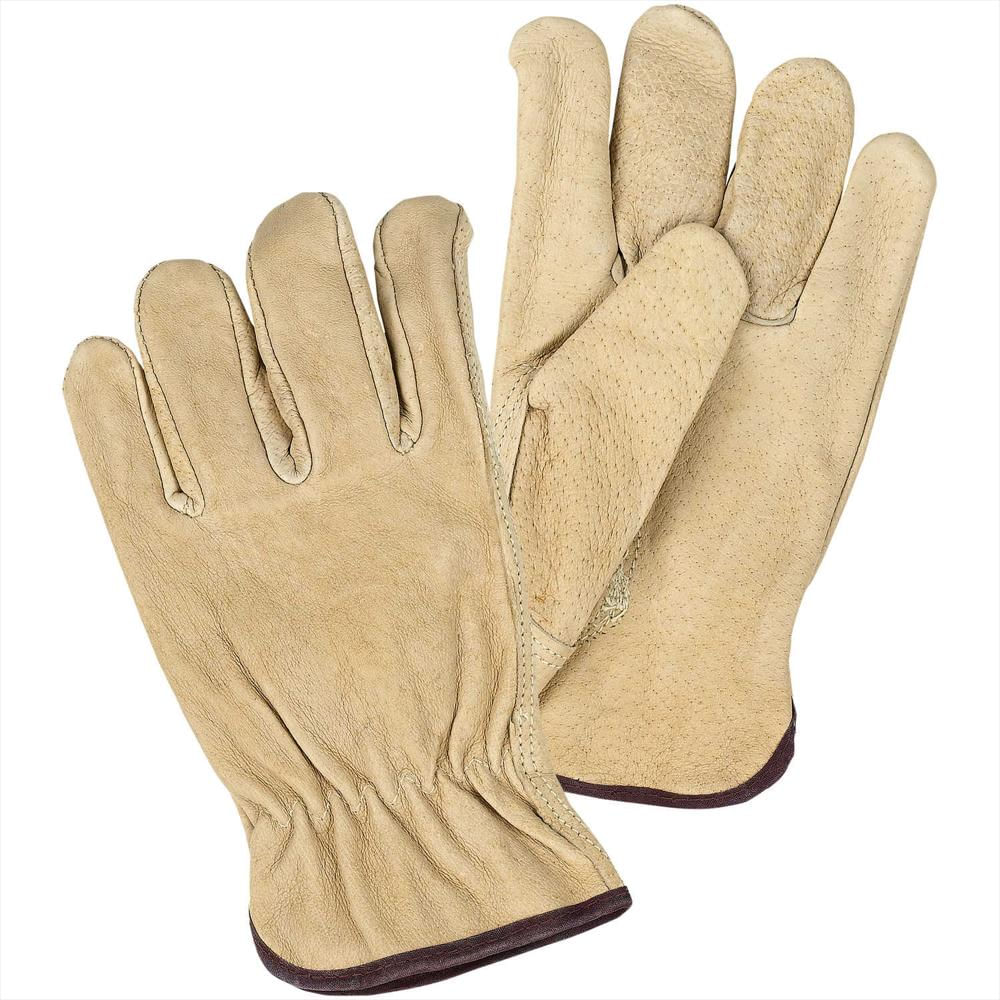 Guantes En Cuero Marca Wells Lamont Mediano