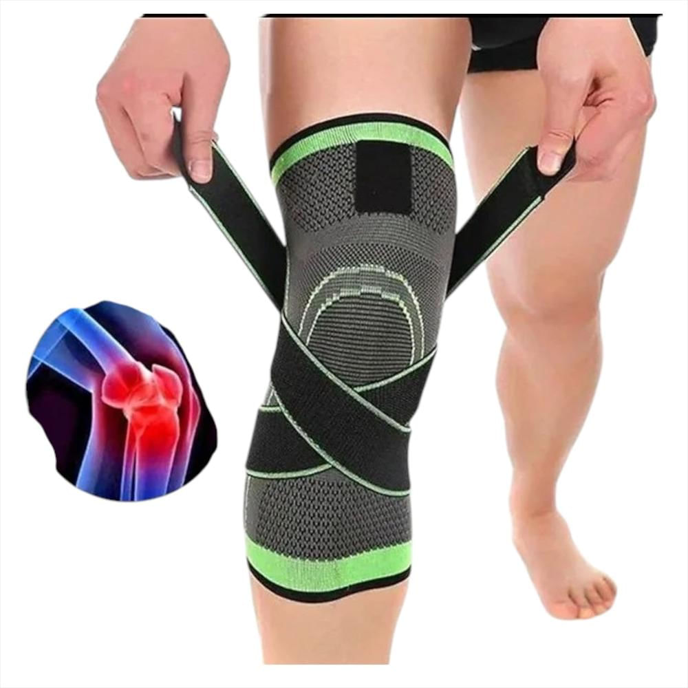 Rodillera Elastica Ajustable Para Dolores Y Rehabilitacion