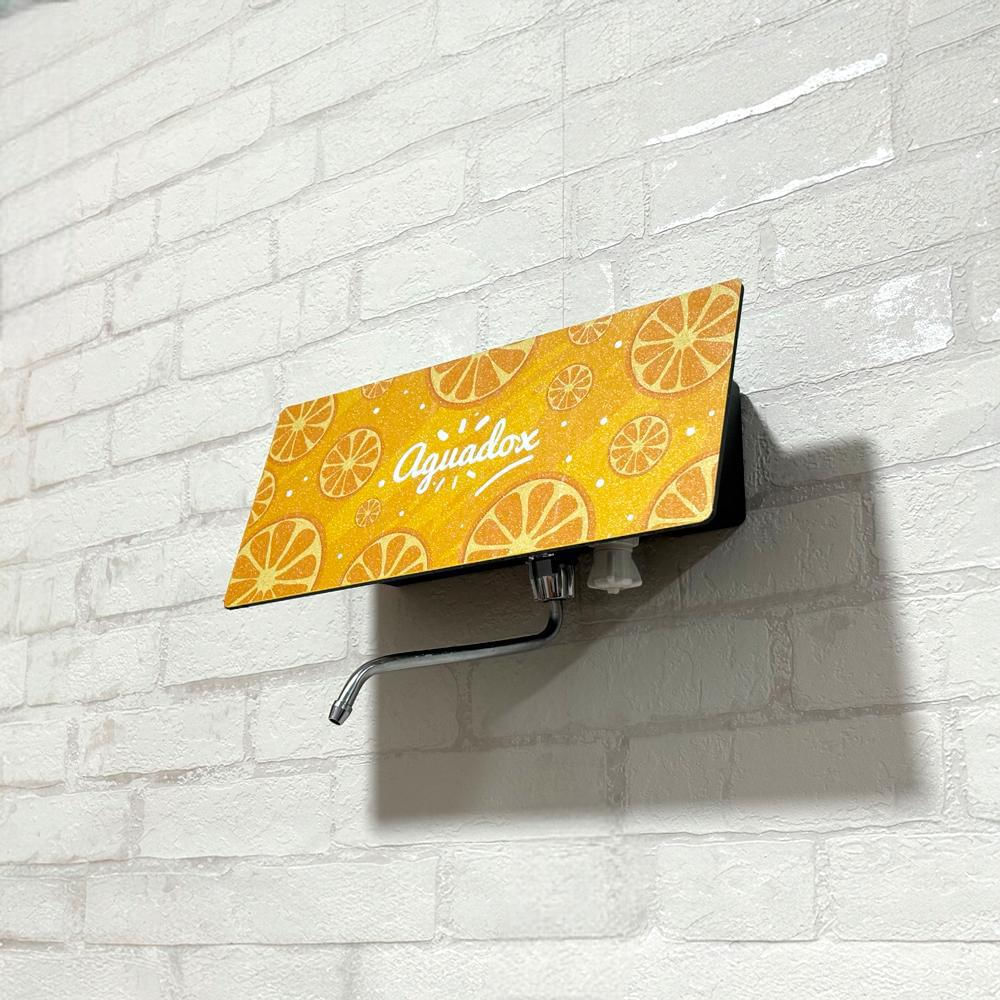 Purificador De Agua Con Ozono Aguadox Naranjas Filtración Ecoclean 7 Pulgadas img #3