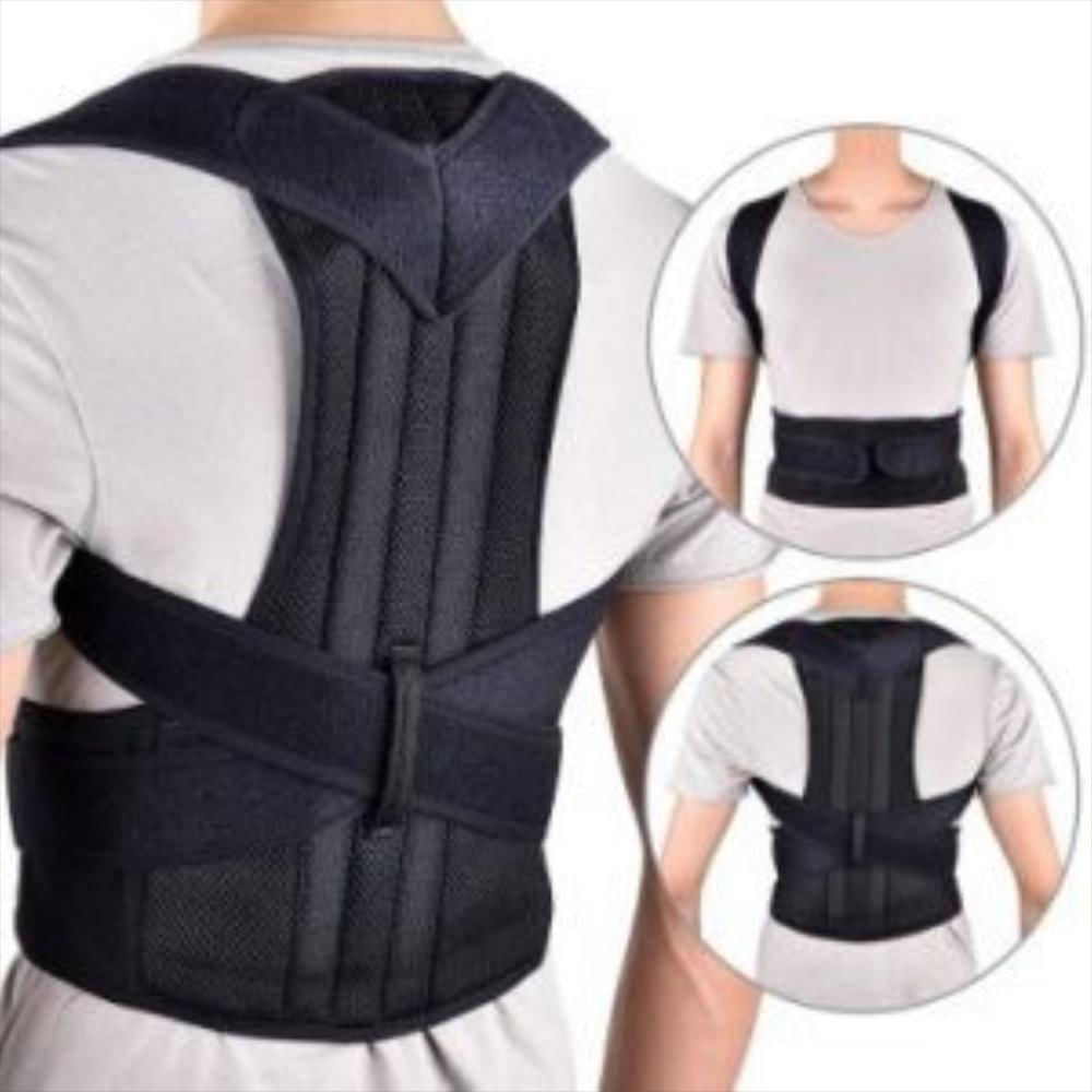 Corrector Postura Espalda Dolor Posture Unisex Negro Talla S