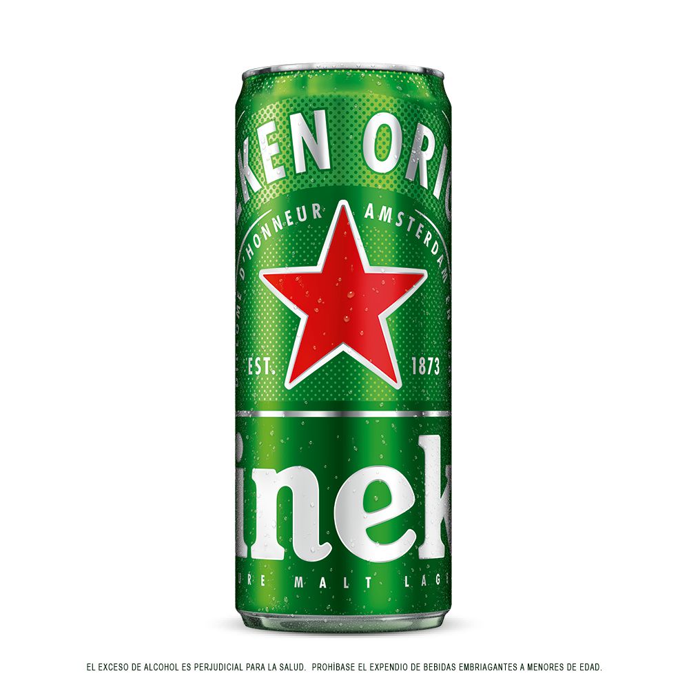 Cerveza HEINEKEN tipo lager lata (310 ml)