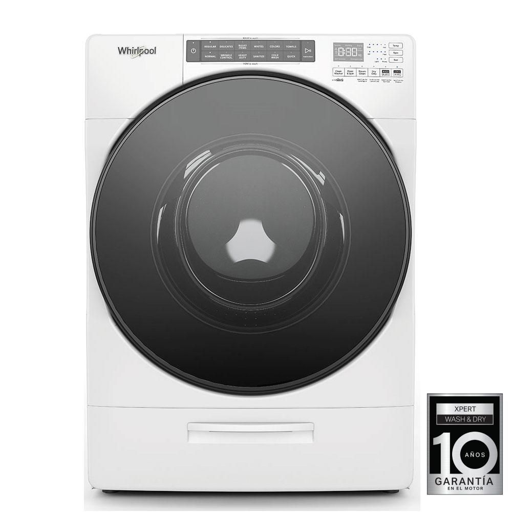 Lavadora secadora WHIRLPOOL Eléctrica 20 kg lav / 10 kg Sec 7MWFC6820LW Blanco