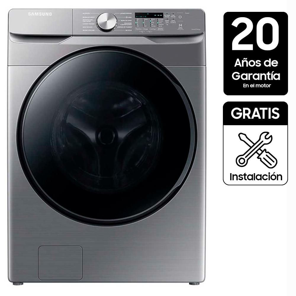 Lavadora Secadora SAMSUNG Eléctrica 16 Kg WD16T6000GP/CO Inox