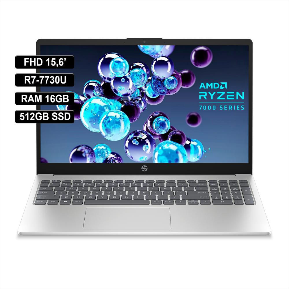 Portatil Hp 15 Fc0012la Amd R7 7730U Ram 16Gb 512Gb Ssd