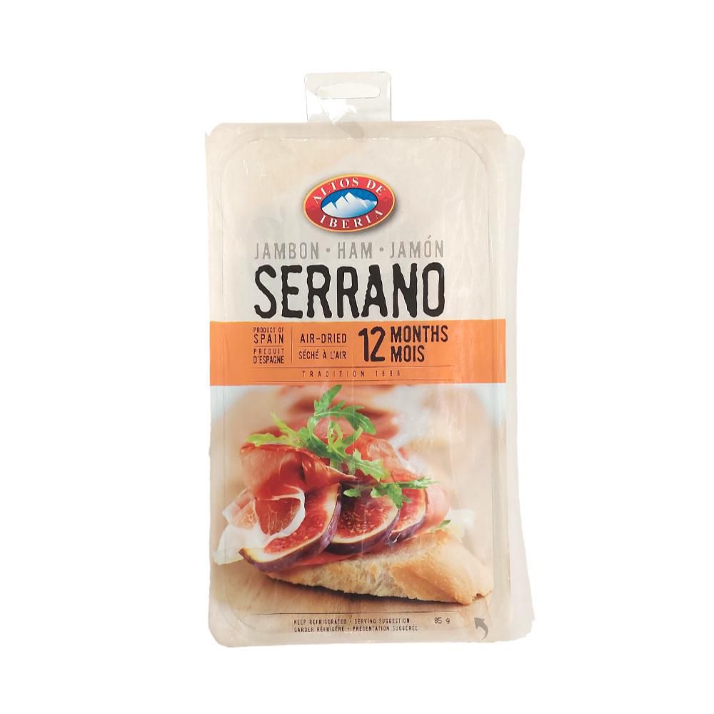 Jamón serrano MONTE NEVADO Tajado (85 gr)