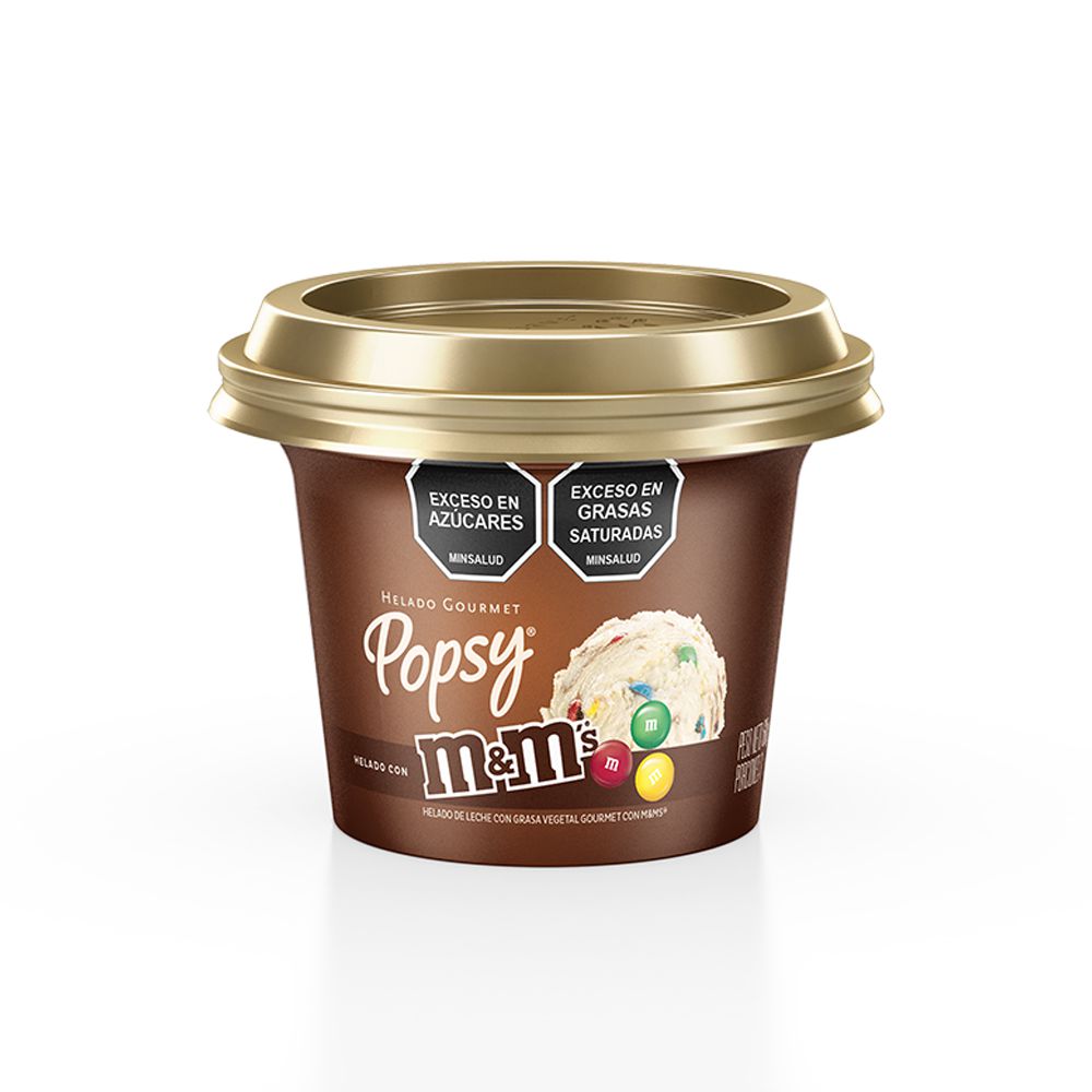 Helado POPSY Vasito Mms (60 gr)
