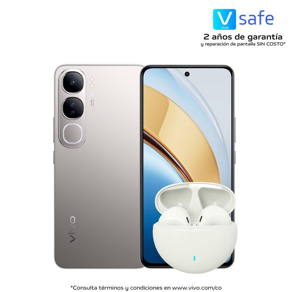 Celular VIVO V40 SE 5G 256 GB 8 GB RAM Plata