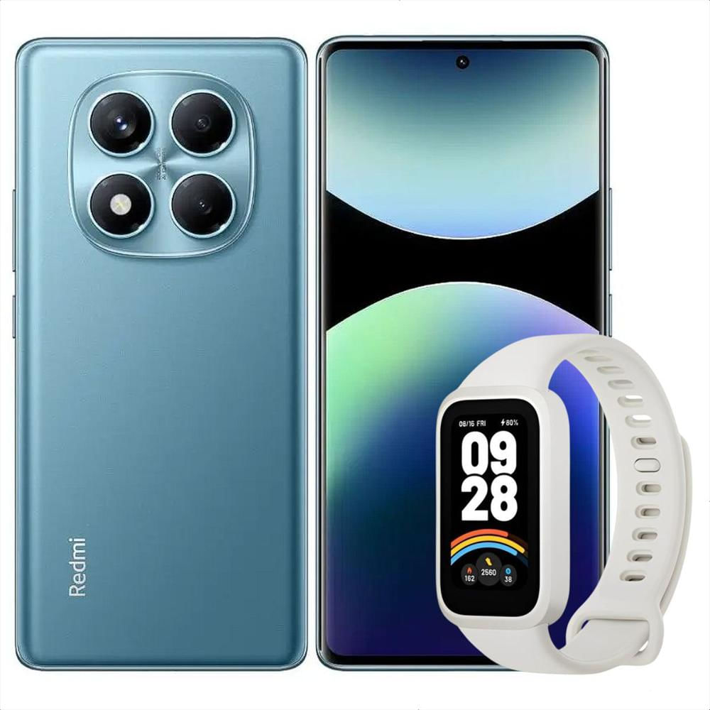 Celular Redmi Note 14 Pro 256Gb /8Gb Azul + Band 9 Active Wht Celular Redmi Note 14 Pro 256Gb /8Gb Azul + Band 9 Active Wht