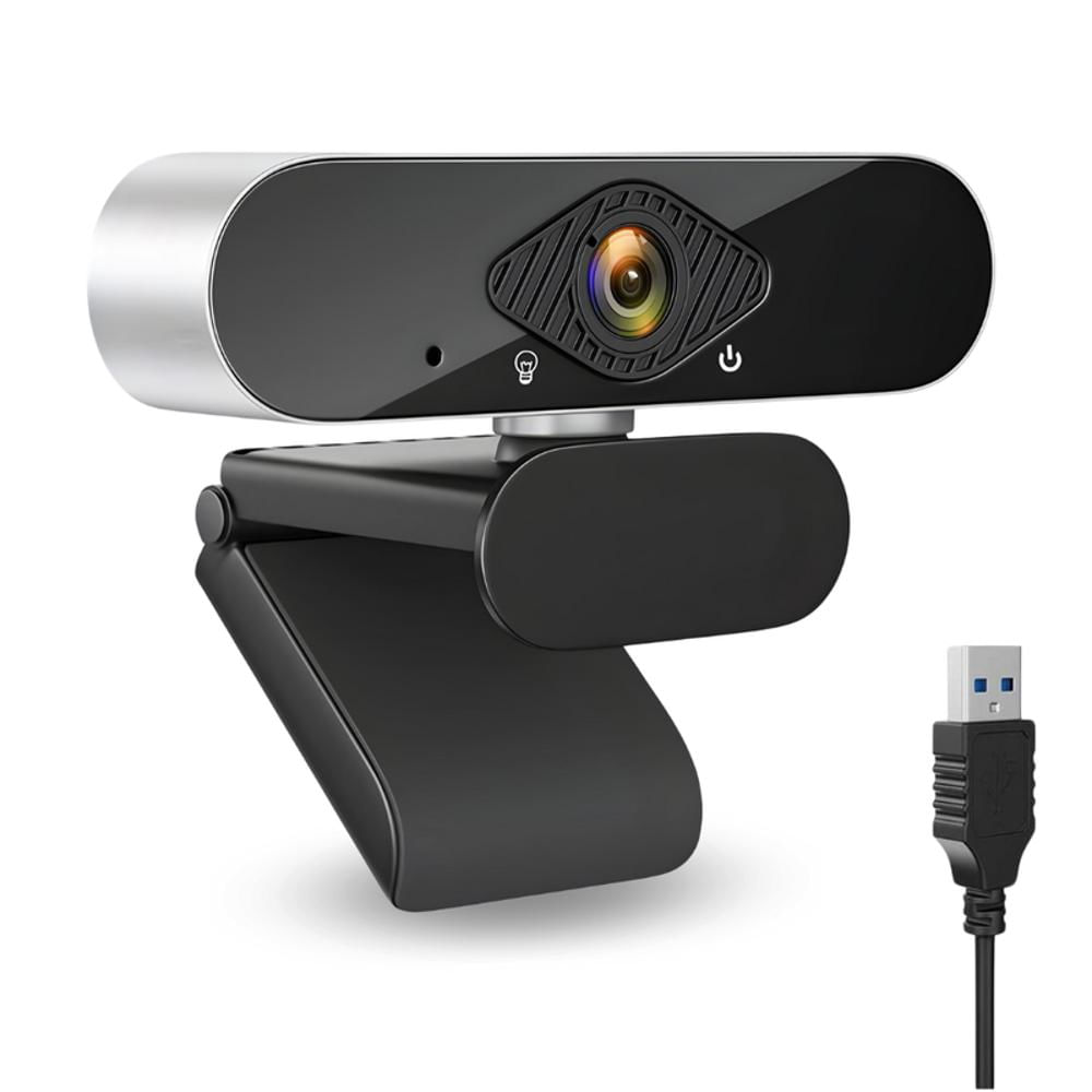 Cámara Webcam Audio Y Video Hd 1080P Web Reducción De Ruido img #1