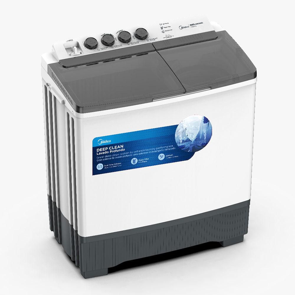LAVADORA MIDEA Carga Superior 10 kg (22lb) MT100W101/WCO