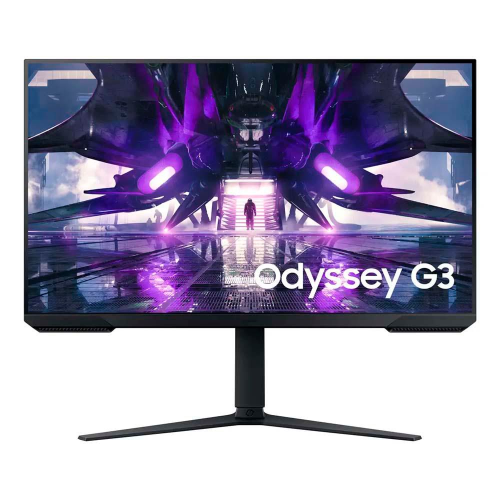 Monitor Gaming SAMSUNG Odyssey 32 pulgadas VA LS32AG320NNZXA Con Base Ajustable 165hz NEGRO
