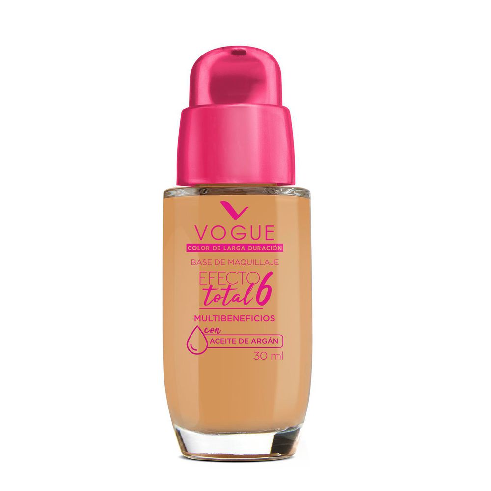 Base Liquida VOGUE ARGAN CANELA (30  ml)