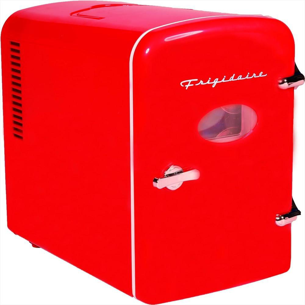 Mini Nevera Frigidaire Portátil Diseño Retro Con Capacidad 9 Latas