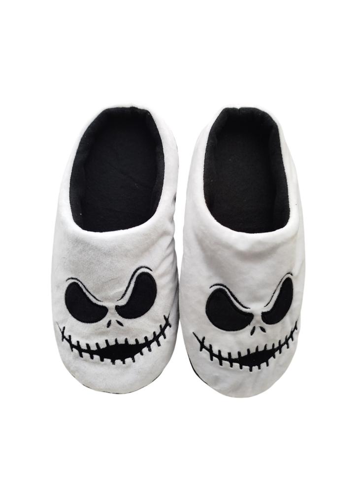 Pantuflas Jack Skellington Bordadas Tallas Dsiponibles