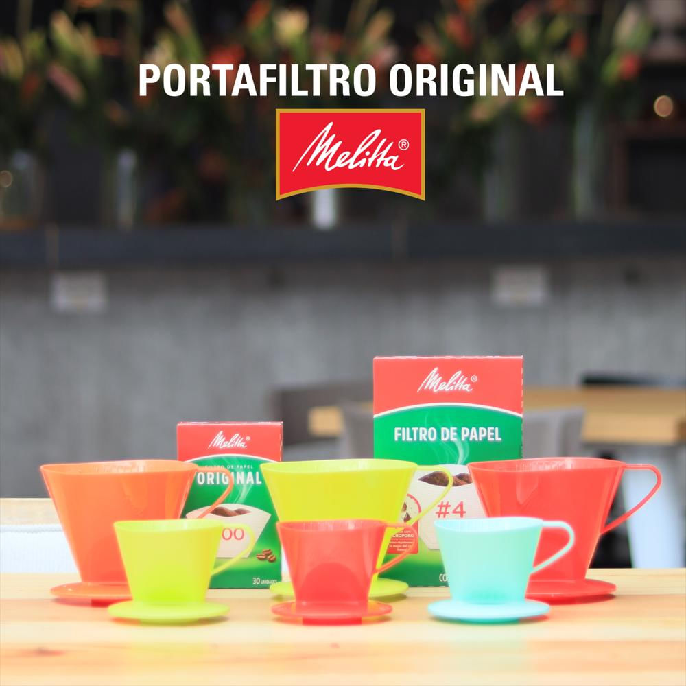 Portafiltro Melitta Negro (Tamaño #100 Pequeño) Con 30 Filtros img #3