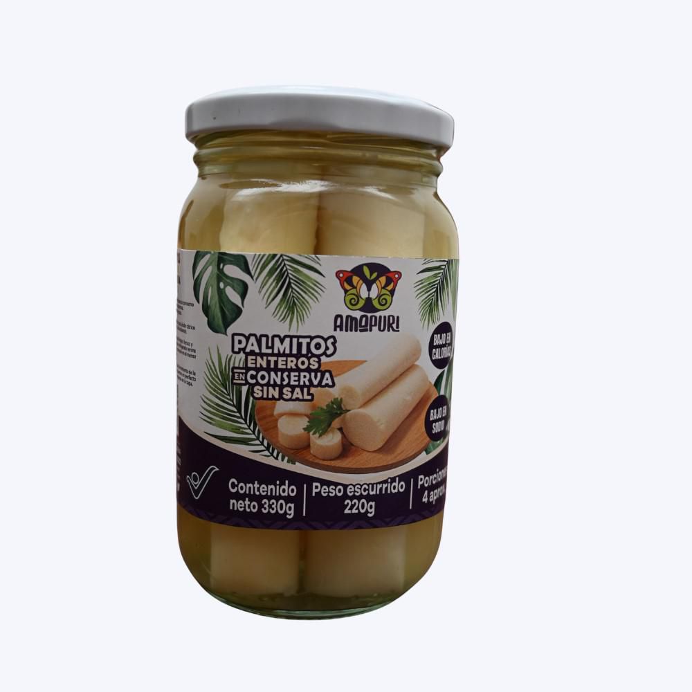 Palmitos PALMITOS DEL PUTUMAYO En Conserva Amapuri (220 gr)
