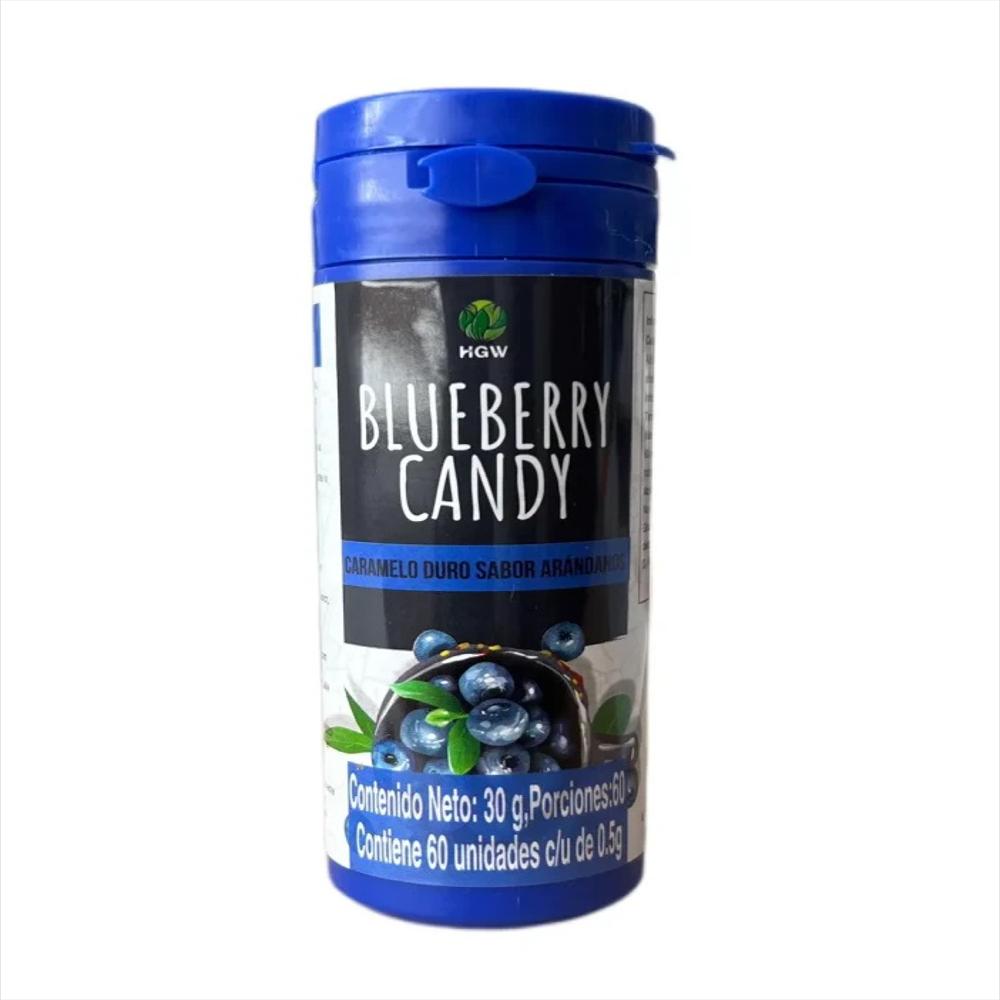 Caramelos De Arándano Hgw Pote 60 Unidades