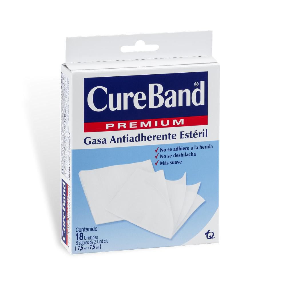Gasa CUREBAND antiadherente estéril (9  und) img #2