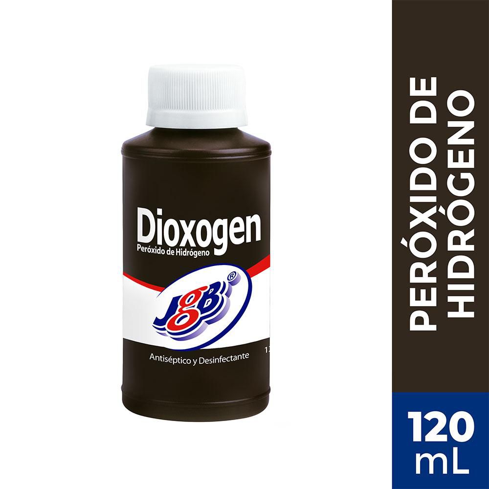 Dioxogen Líquido J.G.B Antiséptico y Desinfectante (120  ml)