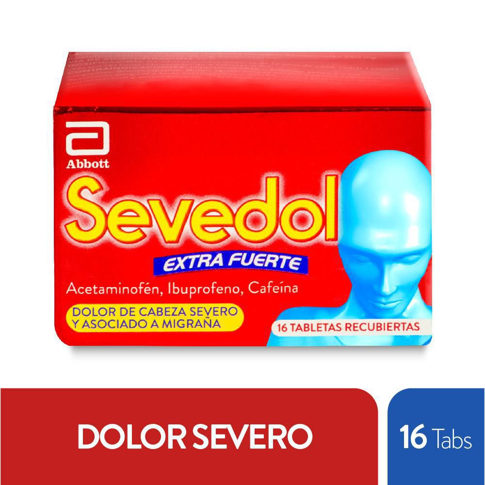 Medicamento SEVEDOL (16 und)