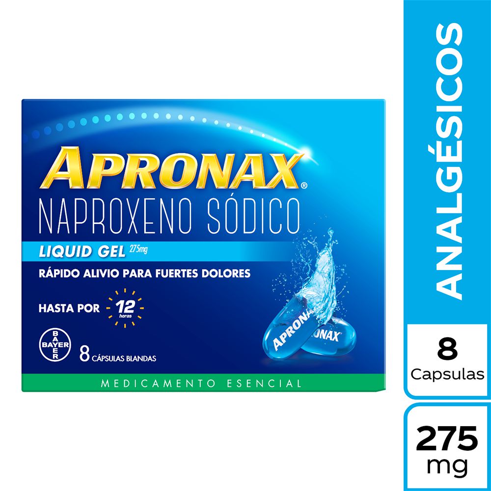 Analgésico APRONAX (8 und)