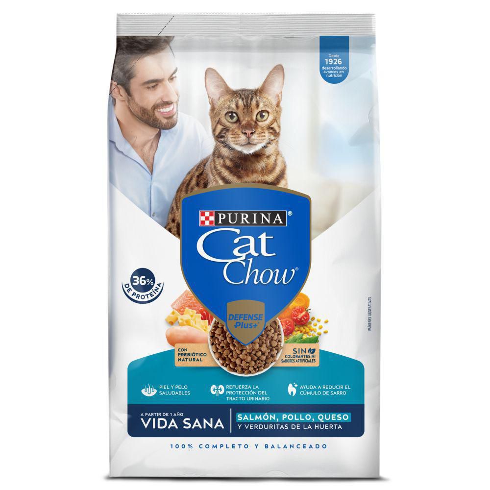 Alimento Para Gato Salmón Y Pollo PURINA CAT CHOW 3000 gr