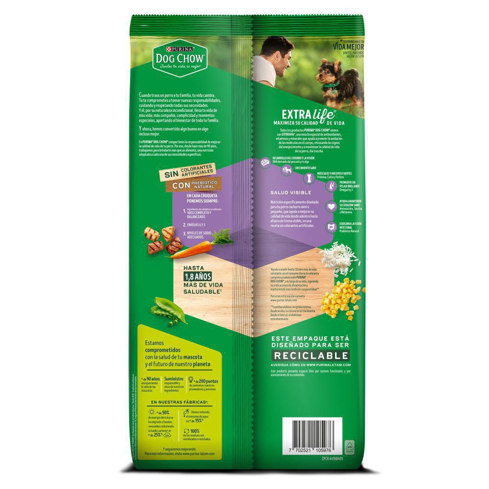 Alimento Para Cachorro Razas Mini PURINA DOG CHOW 1000  gr img #2