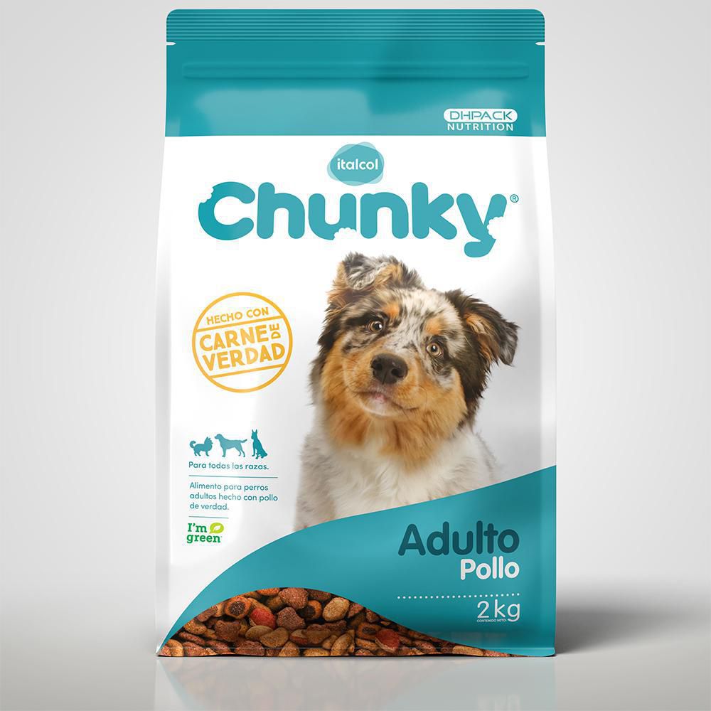 Alimento perro adulto pollo CHUNKY 2000  gr