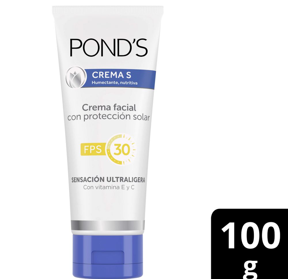 Crema Facial PONDS Humectante FPS30 (100  gr)