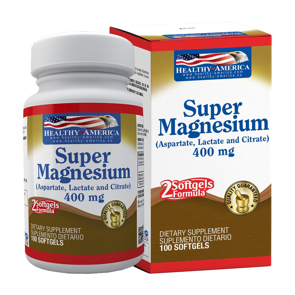 Súper Magnesio HEALTHY SPORTS (100 und)