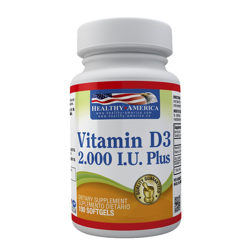 Vitaminas HEALTHY SPORTS D3 (100 und)