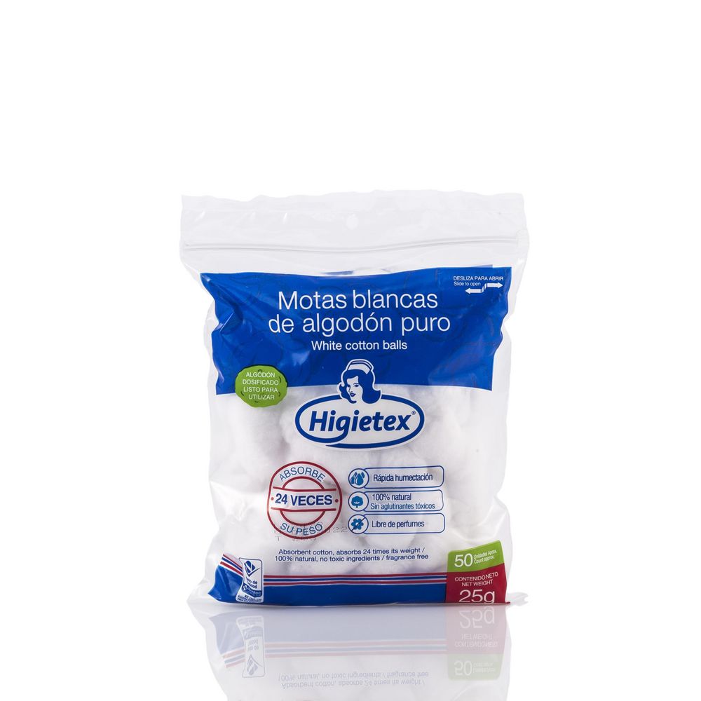 Algodón HIGIETEX (50 und)