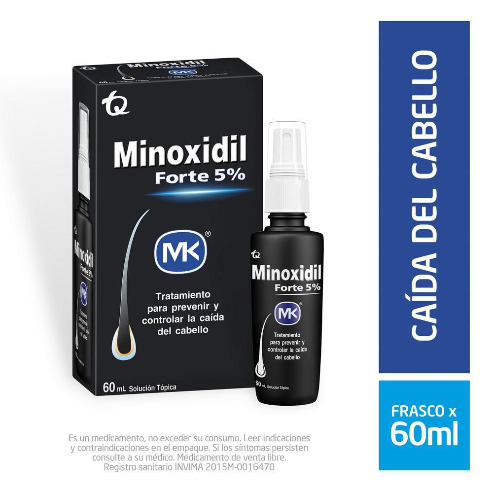 Minoxidil Forte Al 5% Cabello Minoxidil Forte MK 5% TQ 1639940