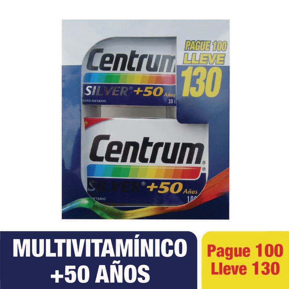 Multivitamínico CENTRUM Mayores De 50 Años (100 und)