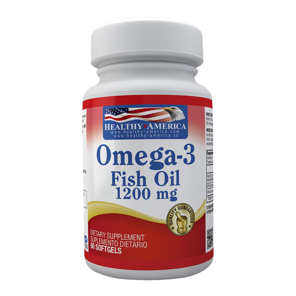 Omega HEALTHY AMERICA 3 Fish Oíl (60 und)