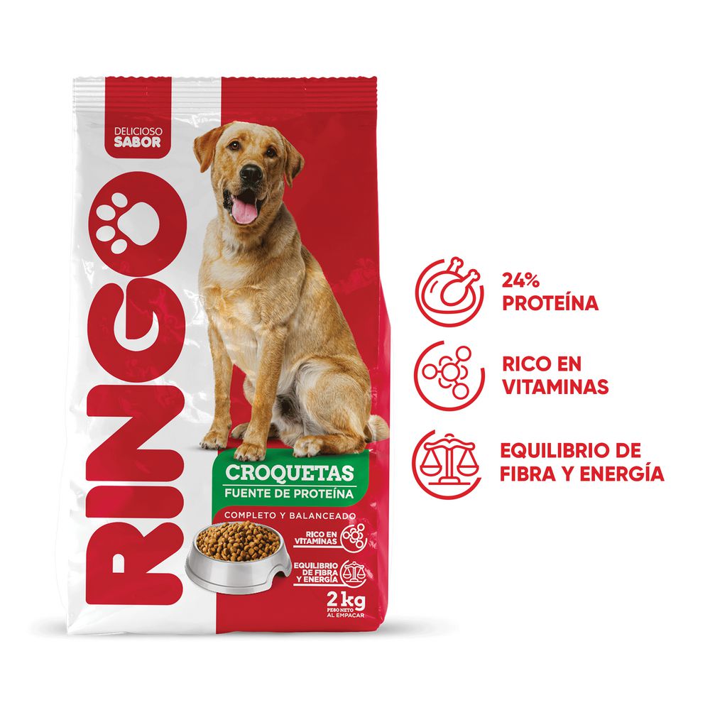 Alimento Perros Adultos RINGO 2000  gr img #1