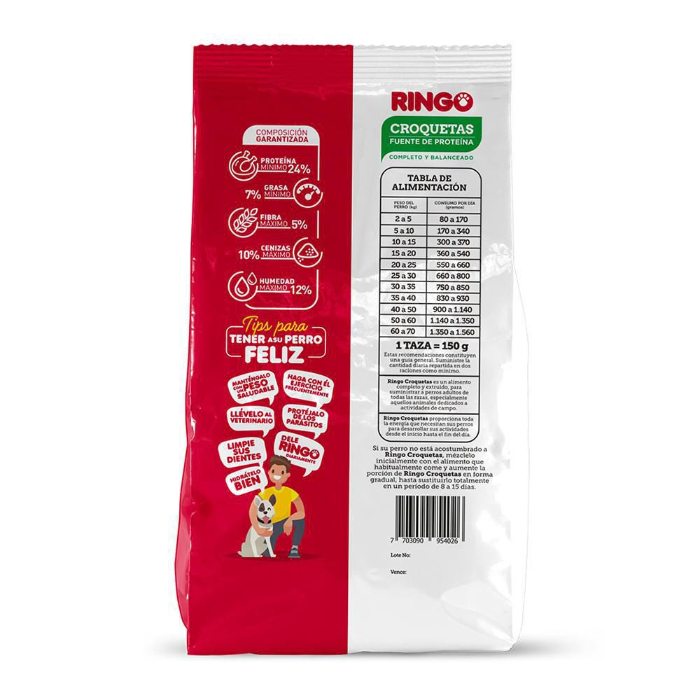 Alimento Perros Adultos RINGO 2000  gr img #2