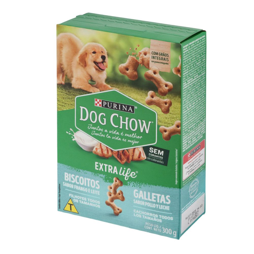 Galletas Pollo Leche PURINA DOG CHOW 300  gr img #2