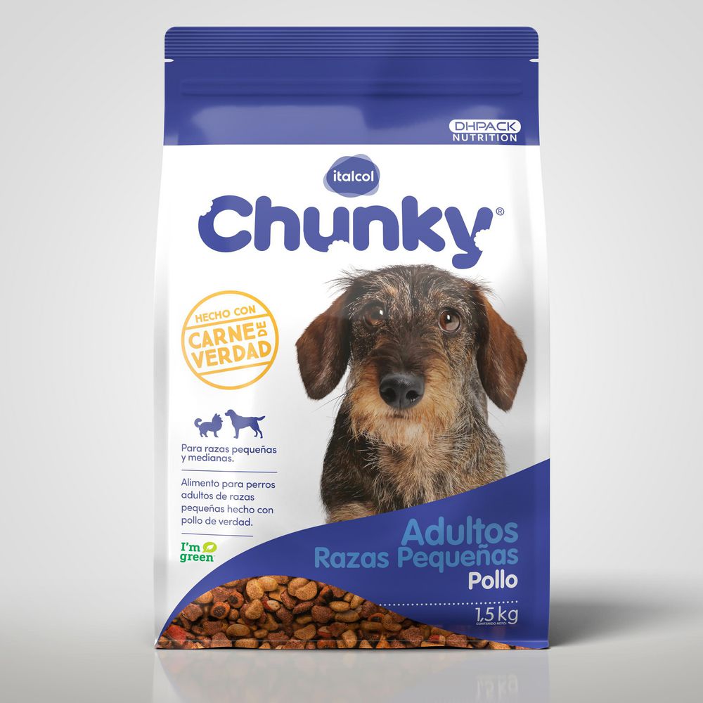 Alimento Perro Adulto Raza P CHUNKY 1500  gr