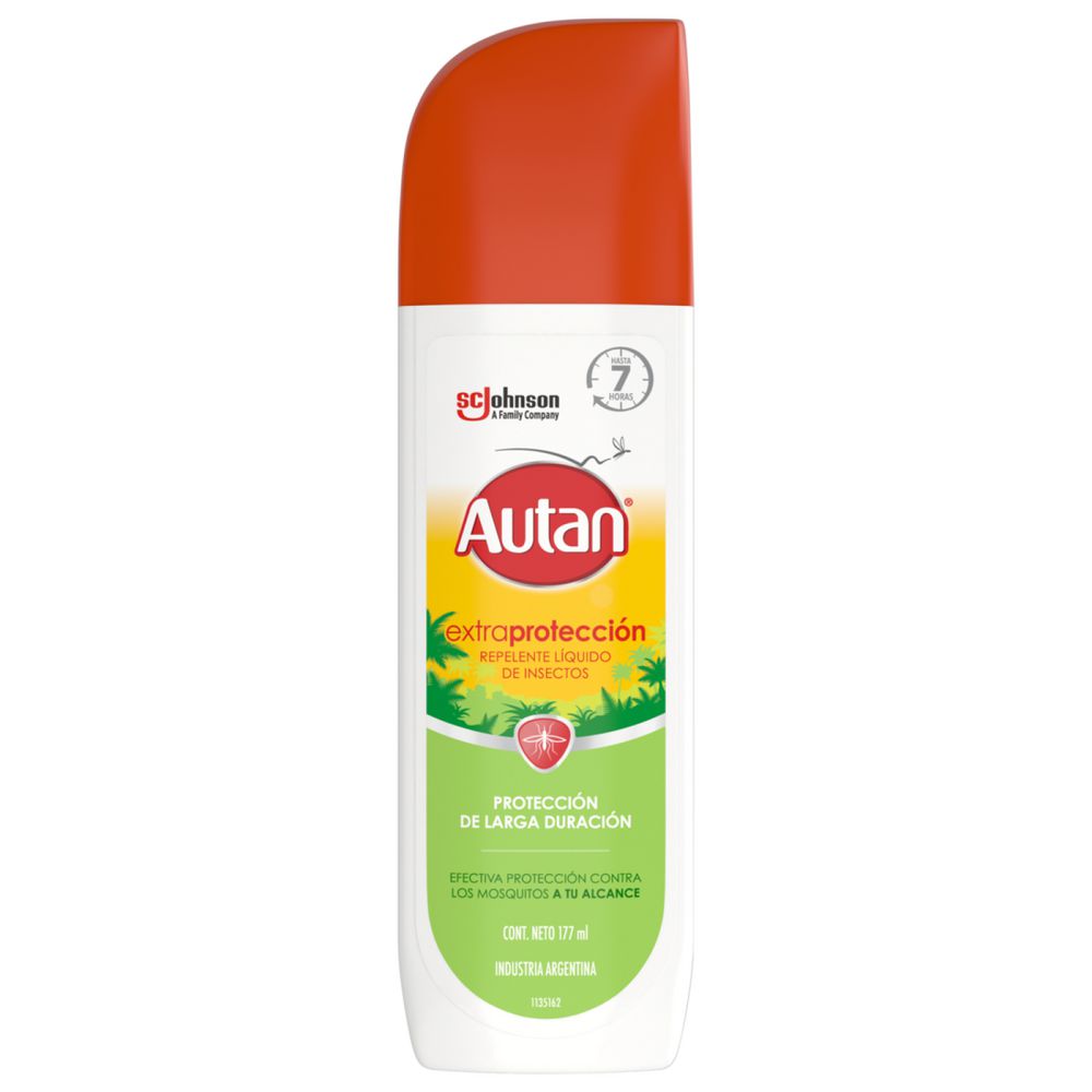 Repelente AUTAN insectos extra protección en spray (177  ml)