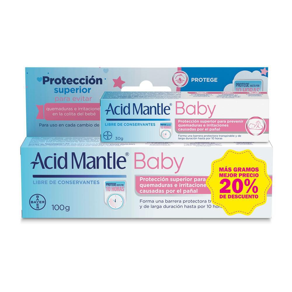 Precio especial crema ACID MANTLE ANTIPANALITIS BABY x2 (2 UNIDAD)