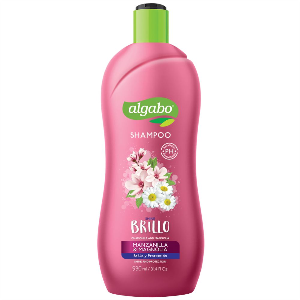 Shampoo ALGABO MARCA EXCLUSIVA Manzanilla Y Magnolia (930 ml)