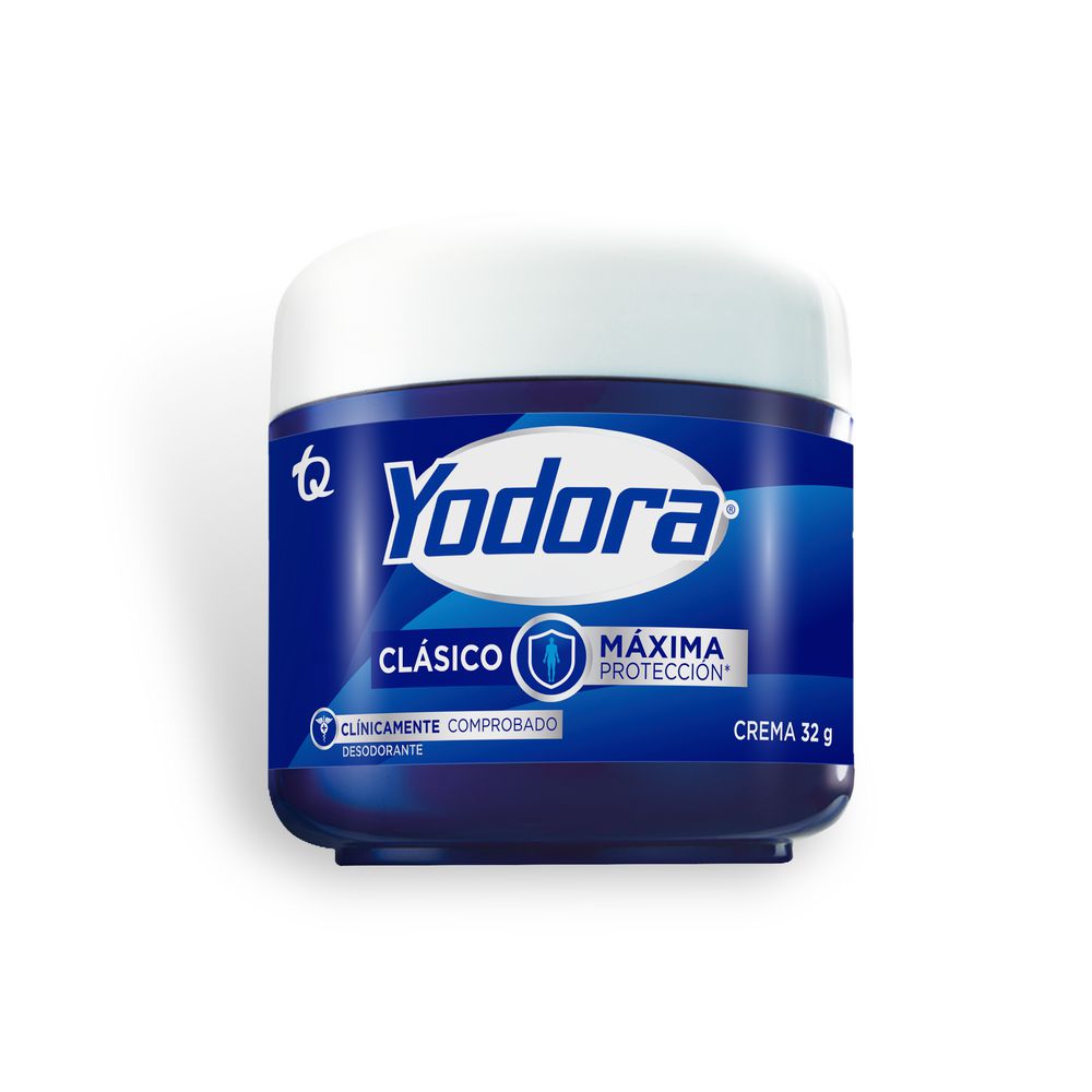 Desodorante YODORA en crema clásico máxima protección (32 gr)