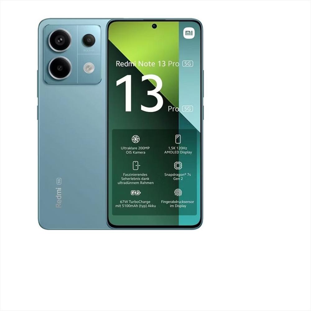 Xiaomi Redmi Note 13 Pro 5G 512Gb Ram 12Gb Verde Azulado Ocean Teal