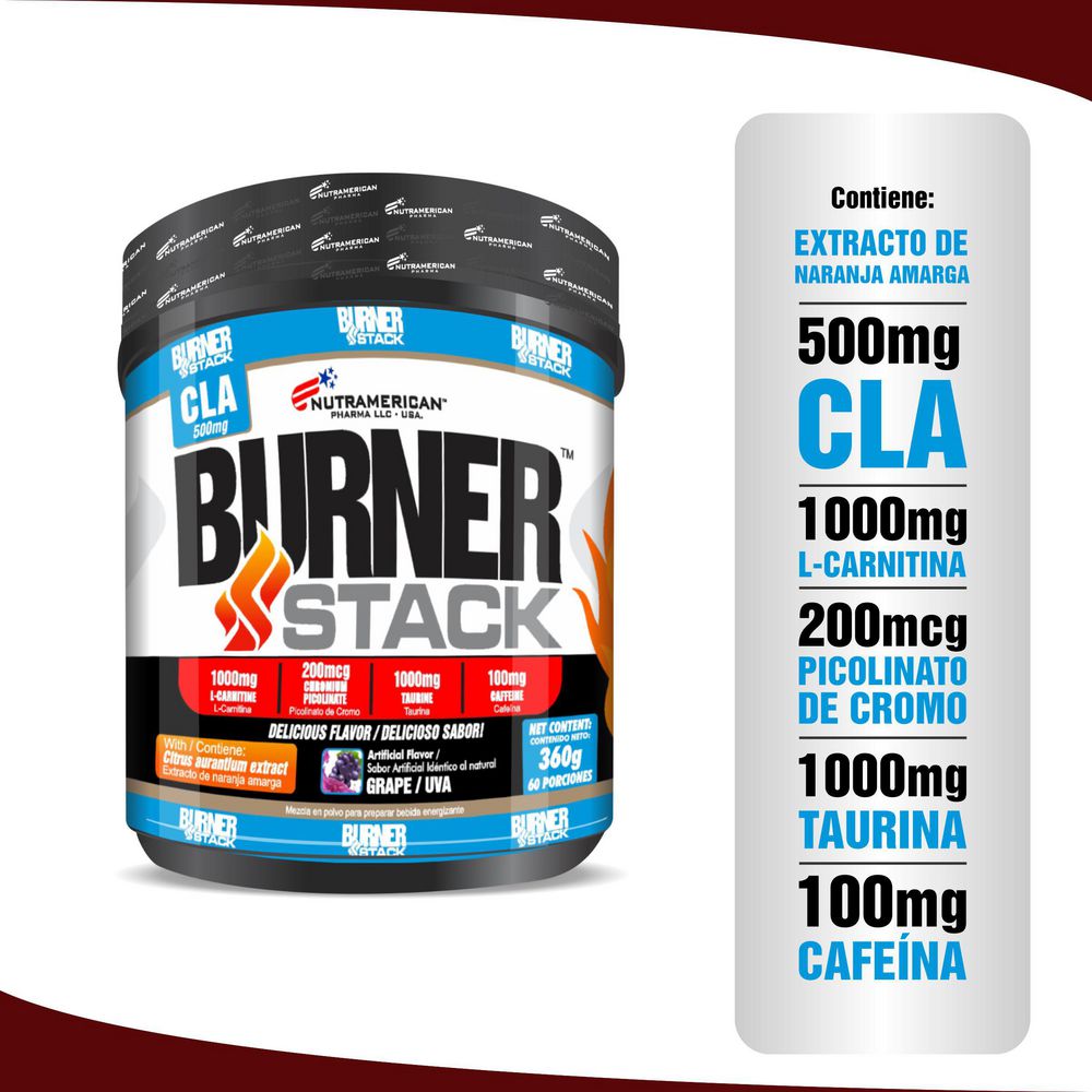 Burner Stack Uva MEGAPLEX  (360  gr)