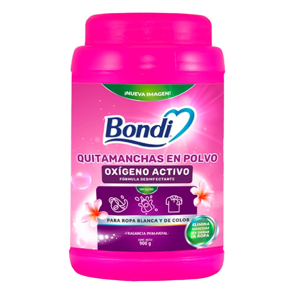 Quitamanchas BONDI Polvo Ropa Blanca Color Oxigeno (900 gr)